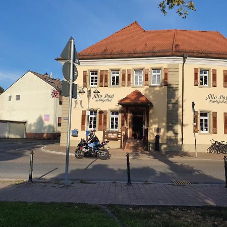 Gasthof Alte Post Oberhausen-Rheinhausen Esterno foto